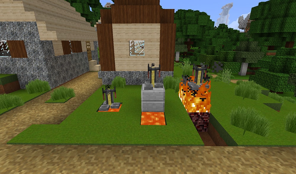 Варочная стояка работающая на огне и на лаве